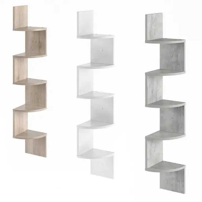 High-end bookshelf wall unit furniture with columns