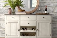 Bespoke sideboard buffet furniture with wine rack