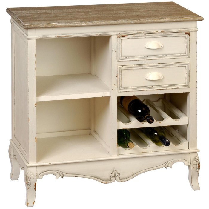 Bespoke sideboard buffet furniture with wine rack